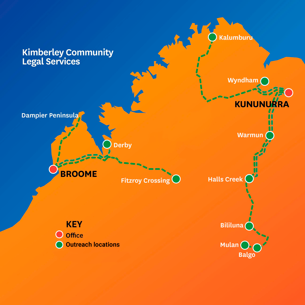 KCLS Outreach Locations Map